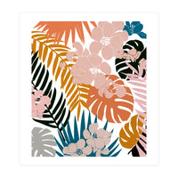 Palms And Bloom (Print Only)