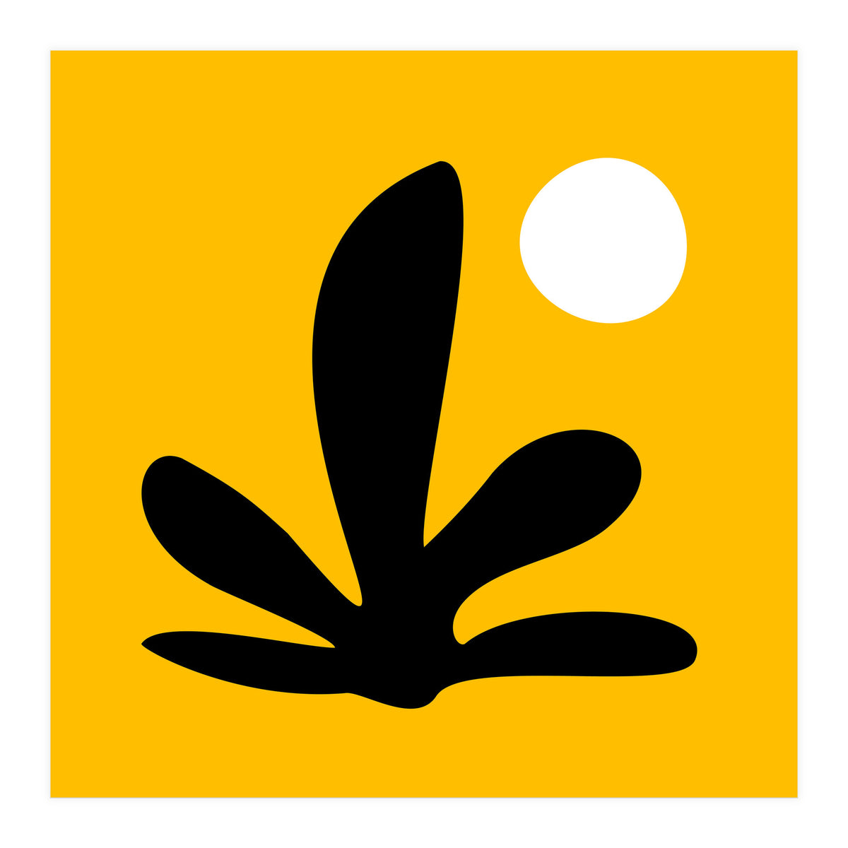 Palm Springs no.2 - Bright Abstract Landscape (Print Only)