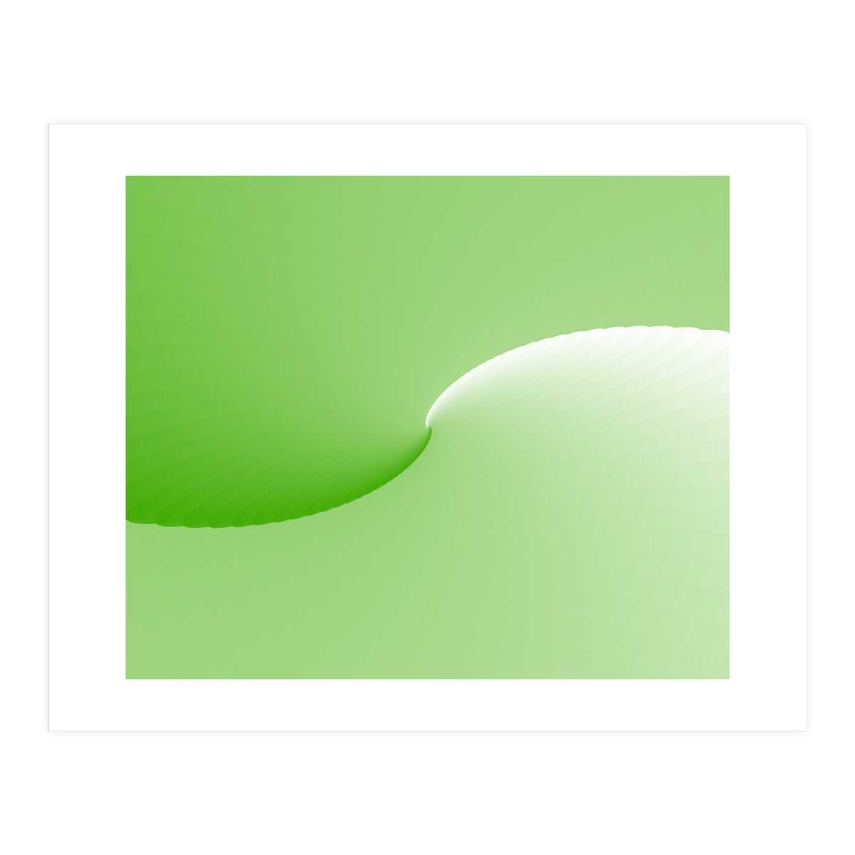 Green Abstract  (Print Only)