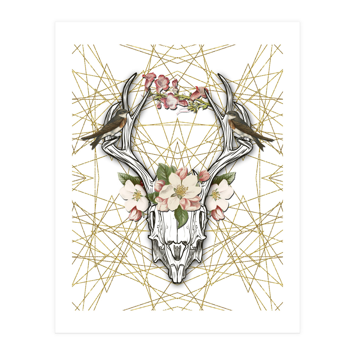 Boho Skull (Print Only)
