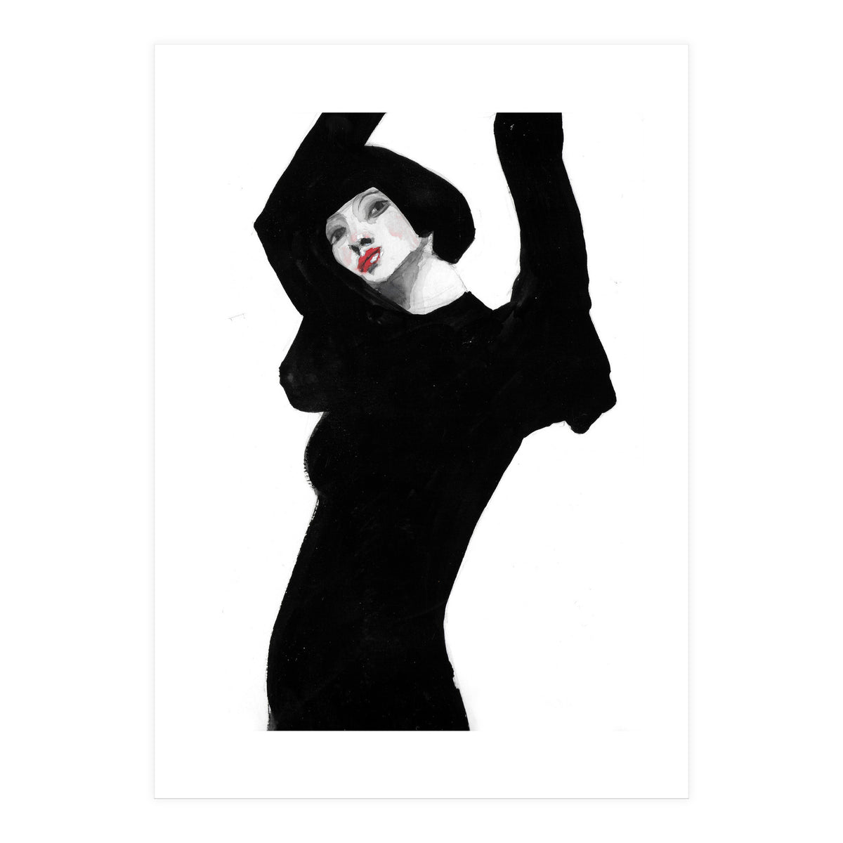 Untitled #11 - Woman in black (Print Only)