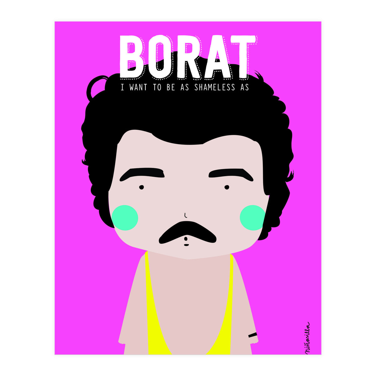 Borat (Print Only)