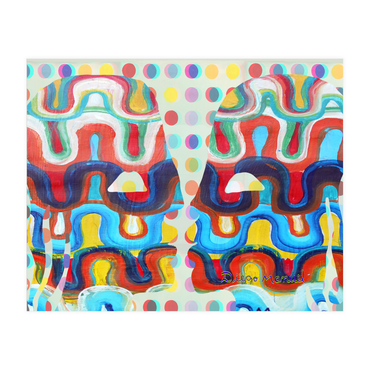 Abstracto Pop Nuevo B7 (Print Only)