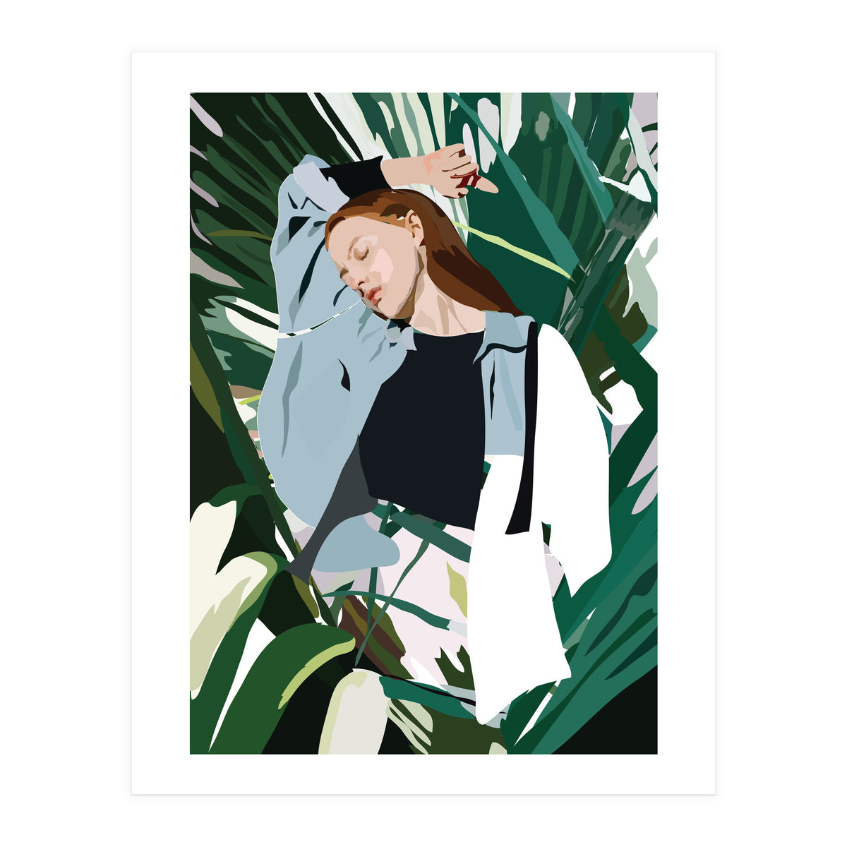 Blue Lady (Print Only)