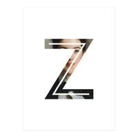 Letter Z - (Impress) (Print Only)