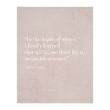 An Invincible Summer By Camus (Print Only) thumbnail