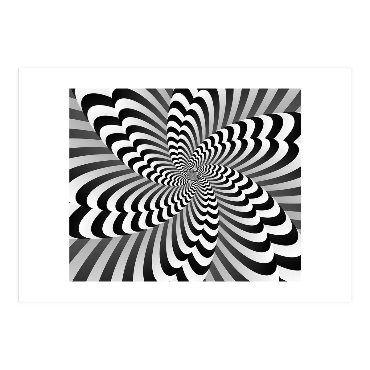 Abstract Optical Illusion  (Print Only)
