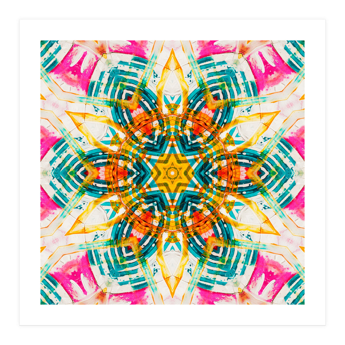 Kaleido Mandala V2 (Print Only)