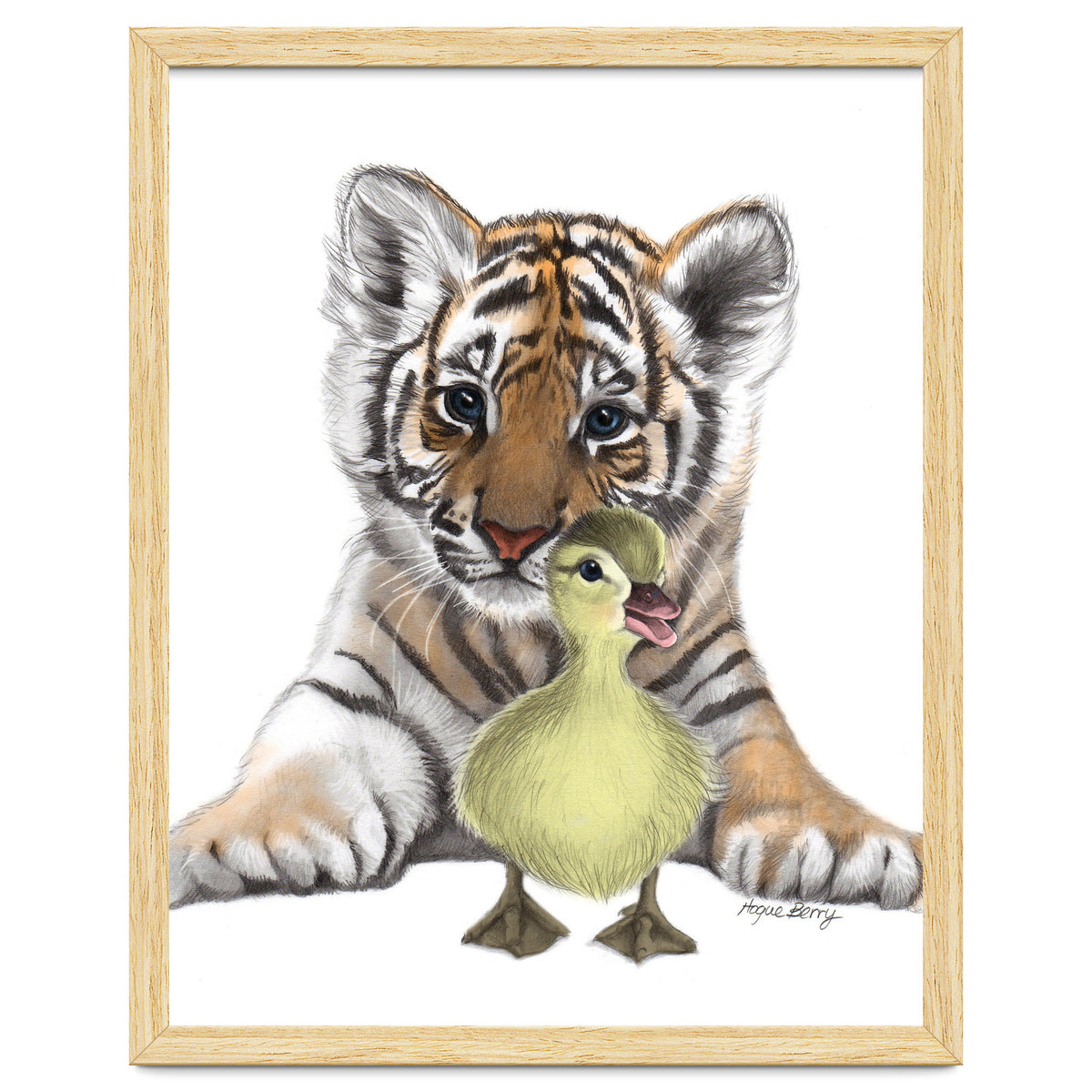 Tiger and Duck