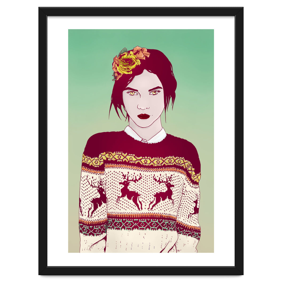 Sweater Weather Lady