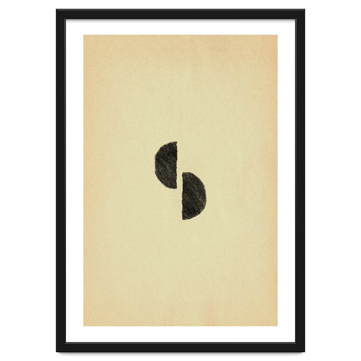 Abstract mid-century modern shapes