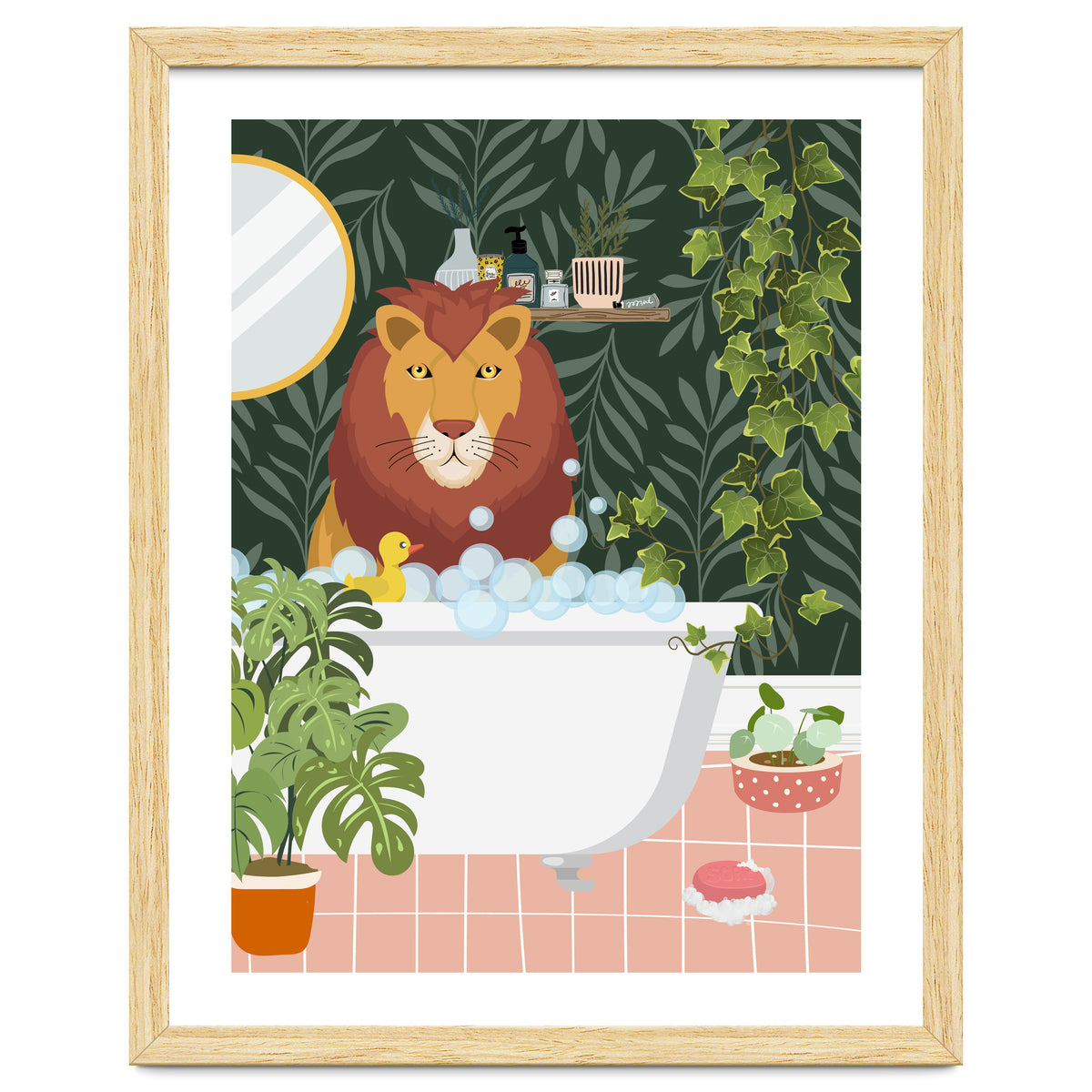 Lion in My Bathtub