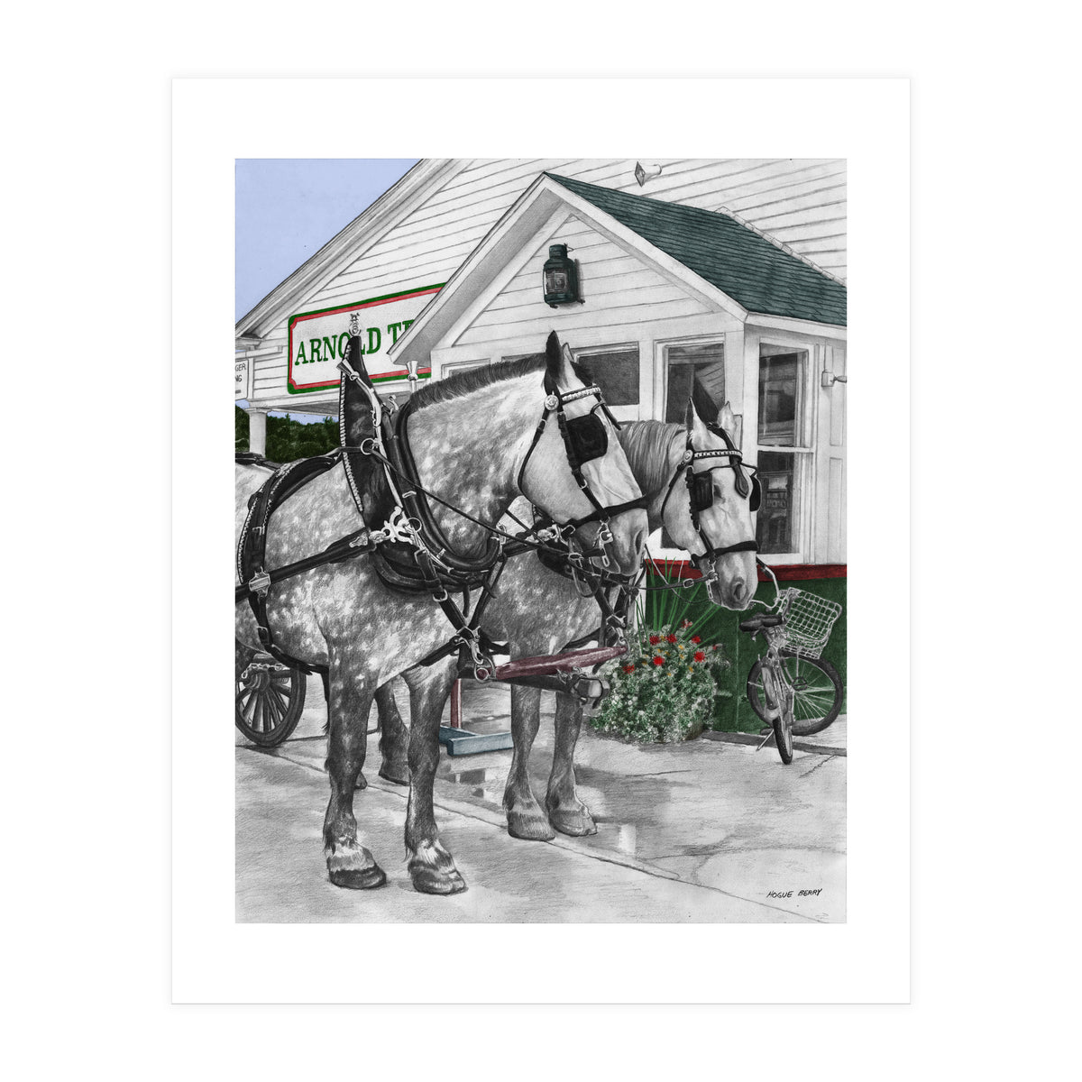 Mackinac Island Horses (Print Only)