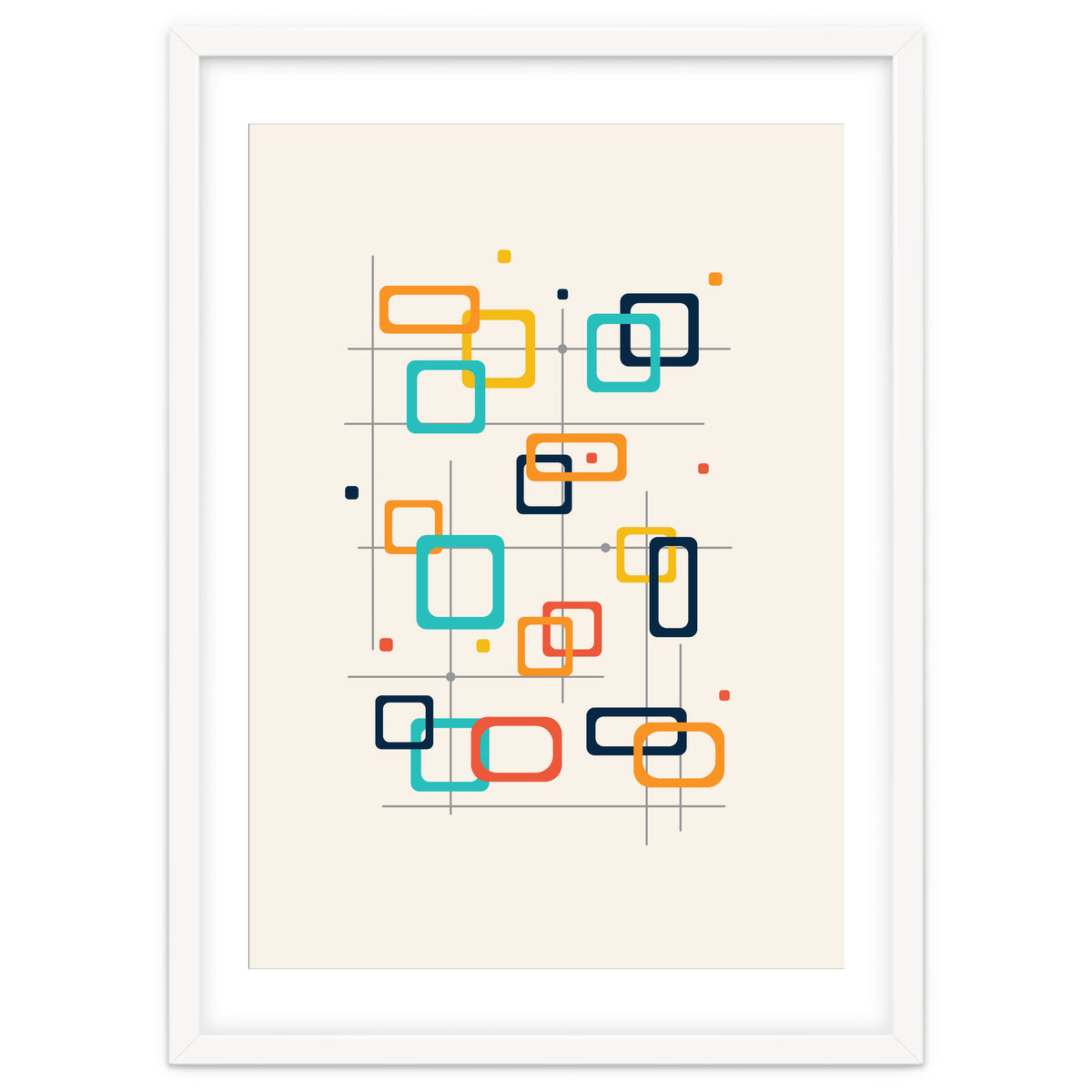 Mid Century Modern Geometry 016