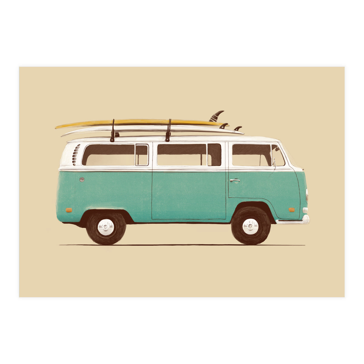 Blue Van (Print Only)