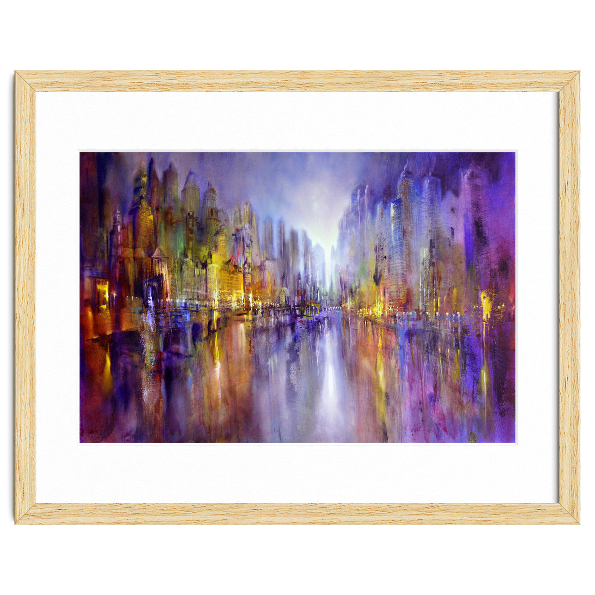 Stadt Am Fluss - city on the riverside