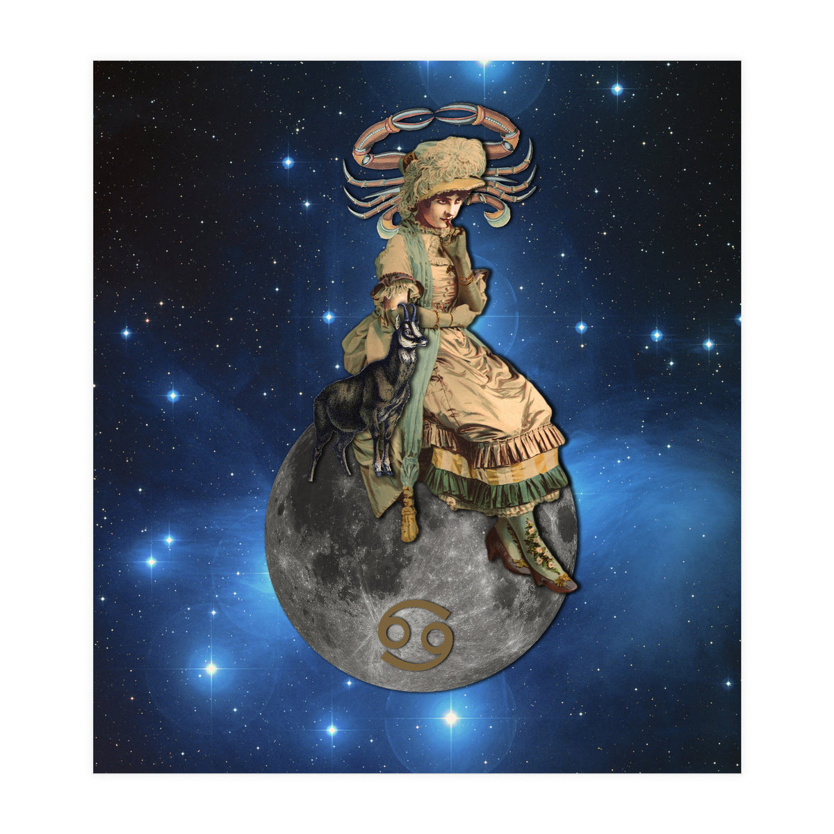 Cancer Zodiac Sign (Print Only)