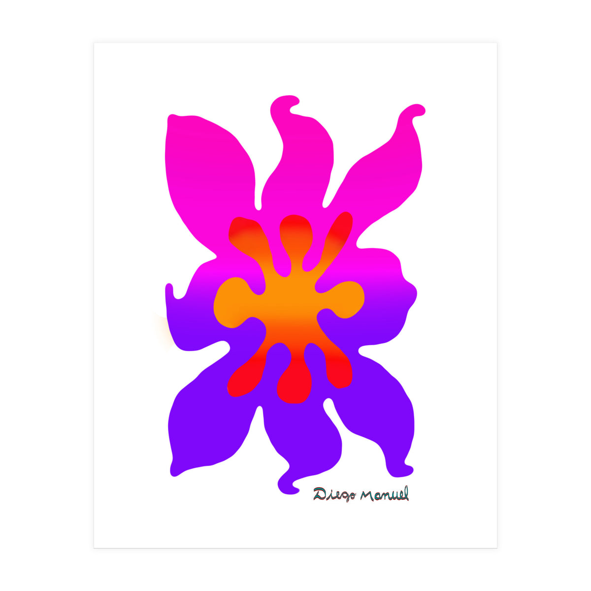 Fuego 73 Copia (Print Only)