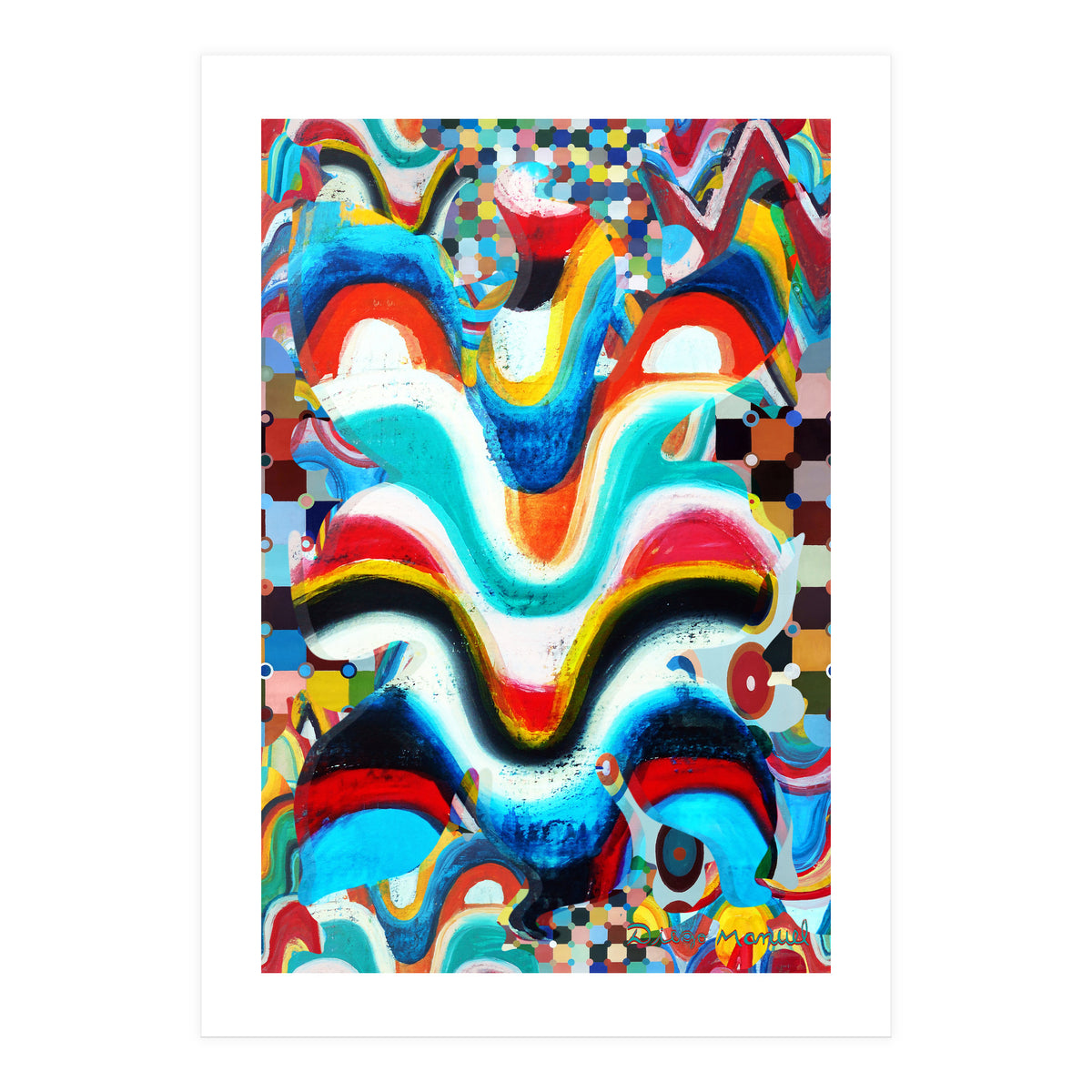 Pop Abstract 2023 Tapiz 79 (Print Only)