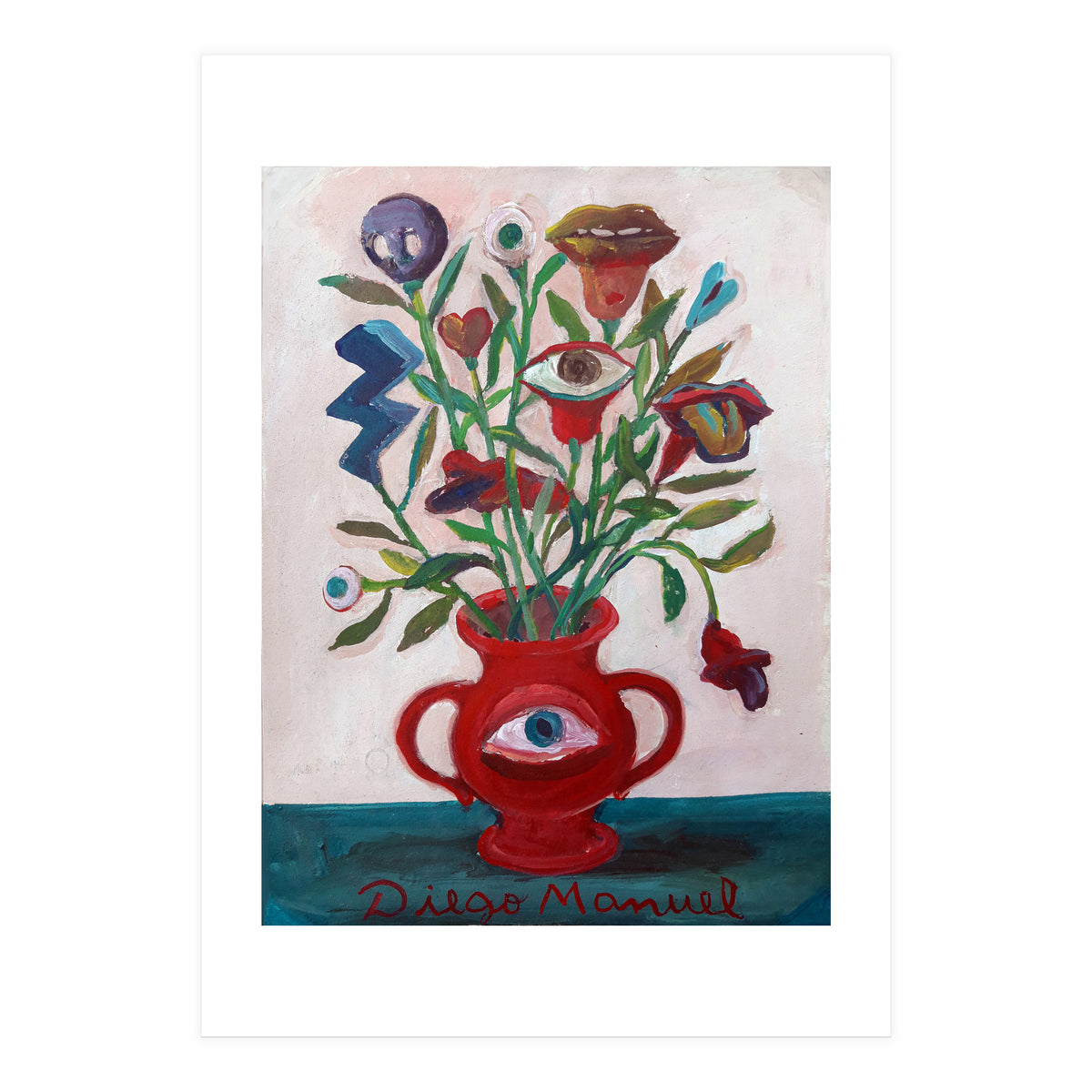 Florero Con 1 Rayo (Print Only)