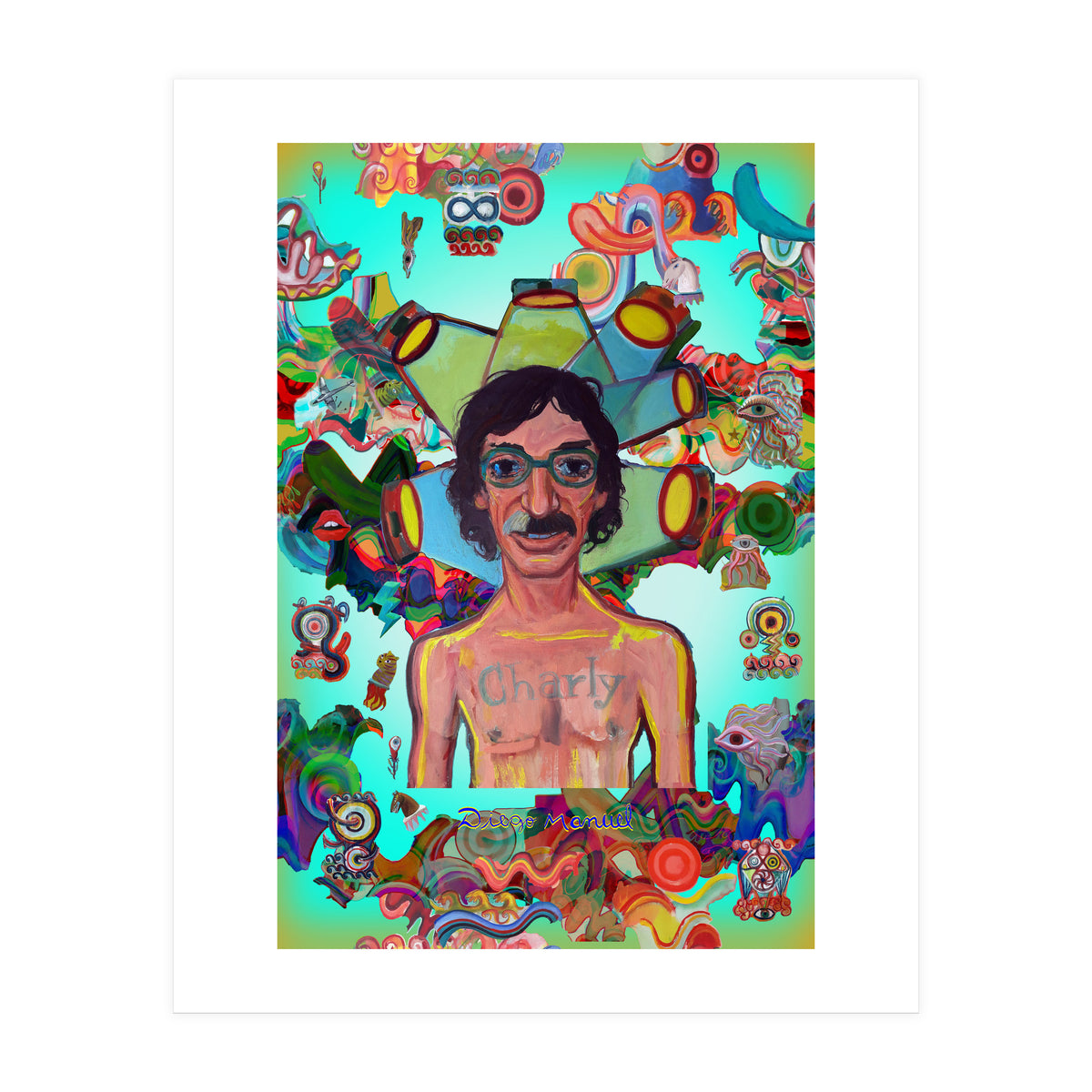Charly Y Graffitis (Print Only)