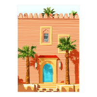 The Blue Door, Tropical Architecture Morocco (Print Only)