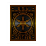Ninja Shuriken (Print Only) thumbnail
