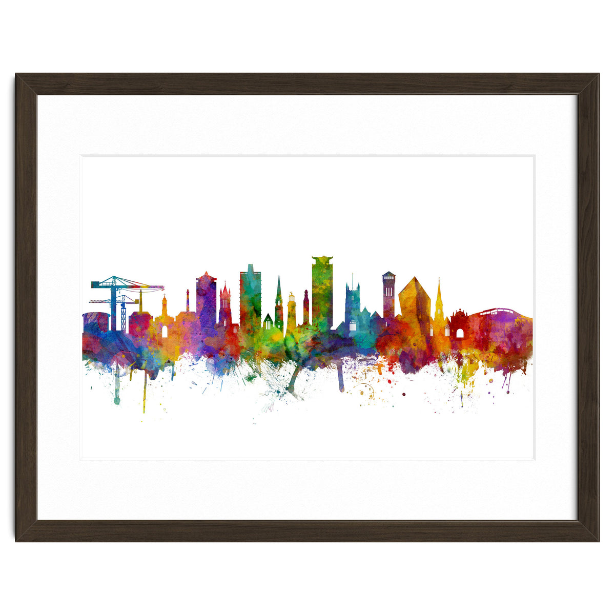 Plymouth England Skyline