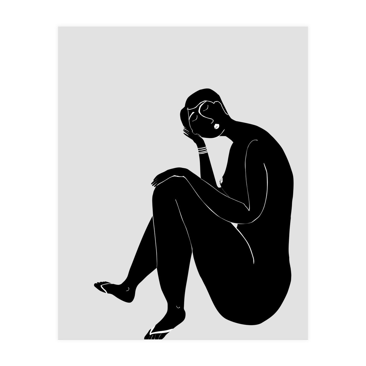 Listen to the own inner voice.... (Print Only)