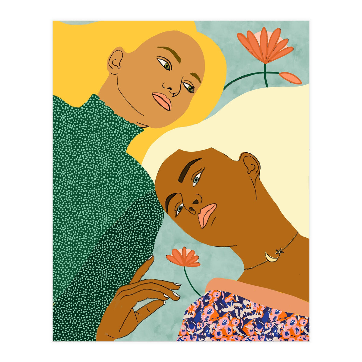 Two Souls One Body II (Print Only)