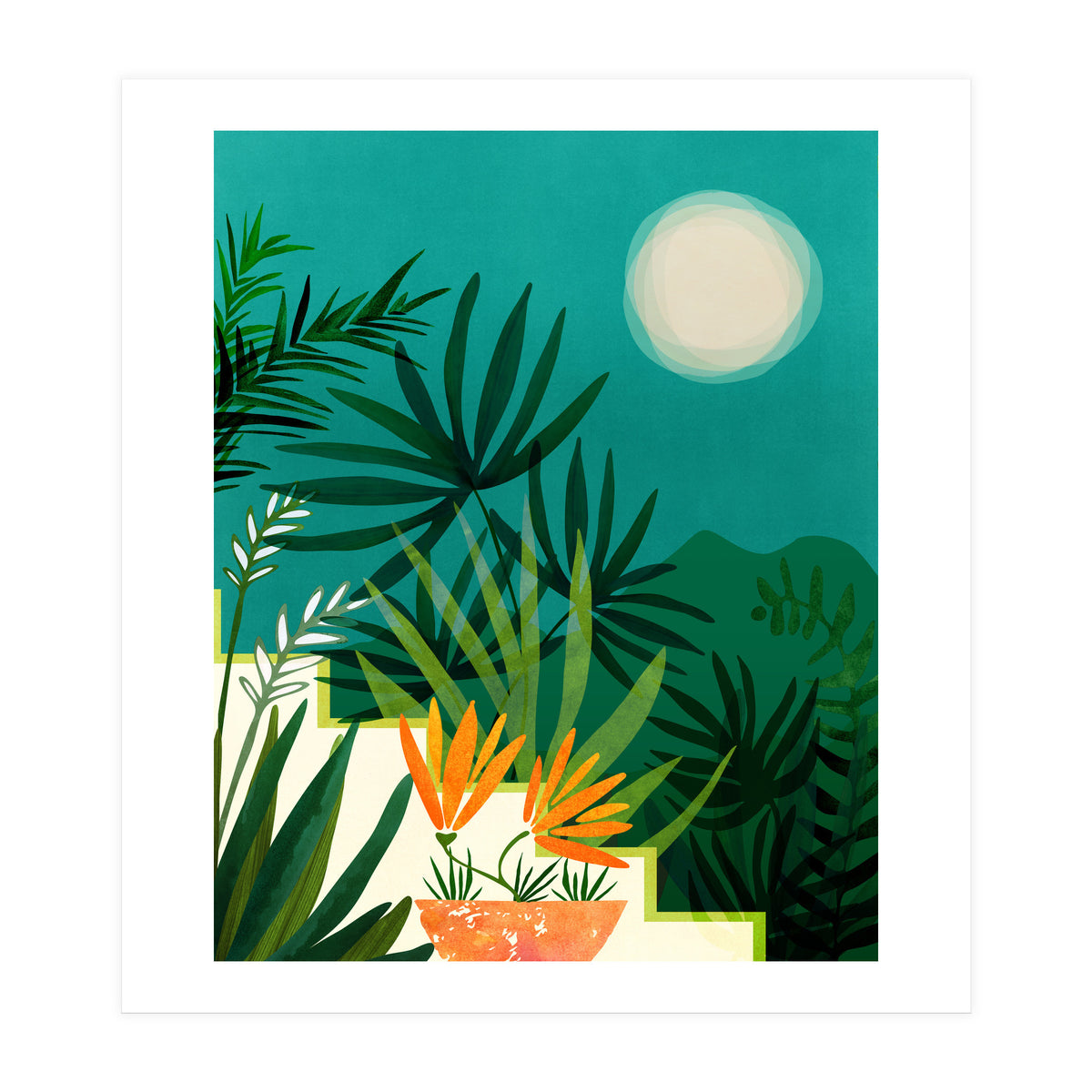 Tropical Moonlight (Print Only)