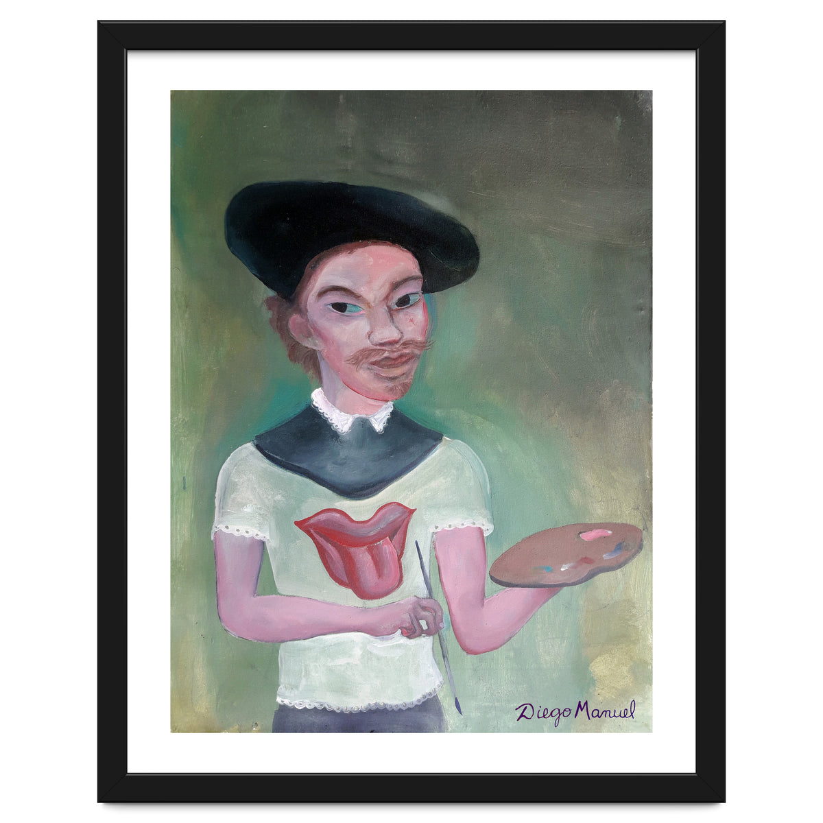 Rembrandt Rolling Fan