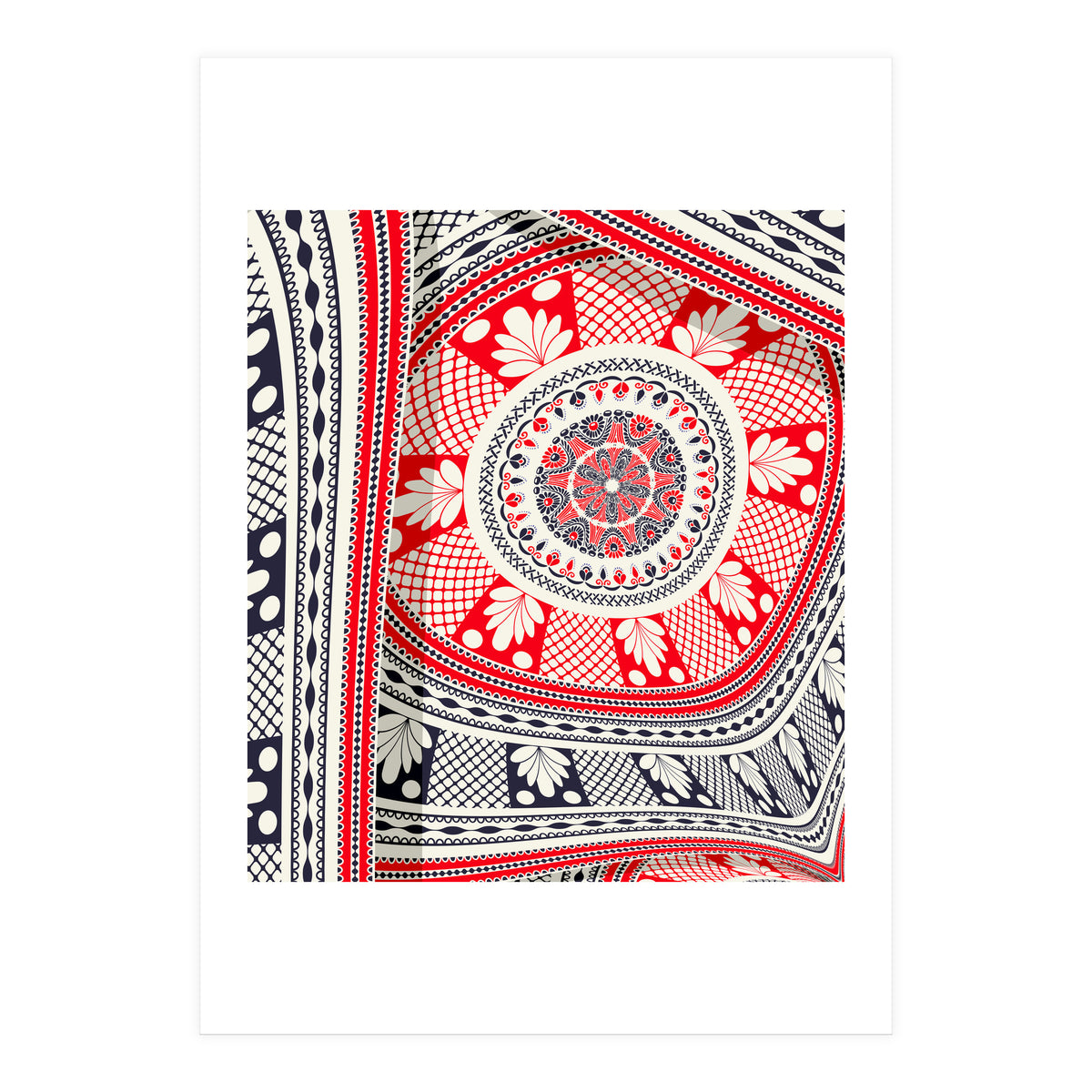 Romanian embroidery background 27 (Print Only)