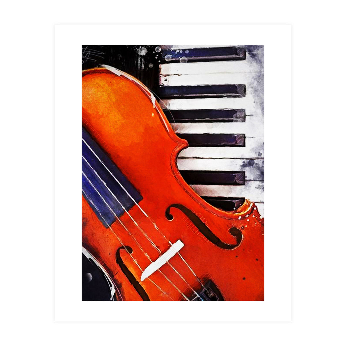 Violin And Piano (Print Only)