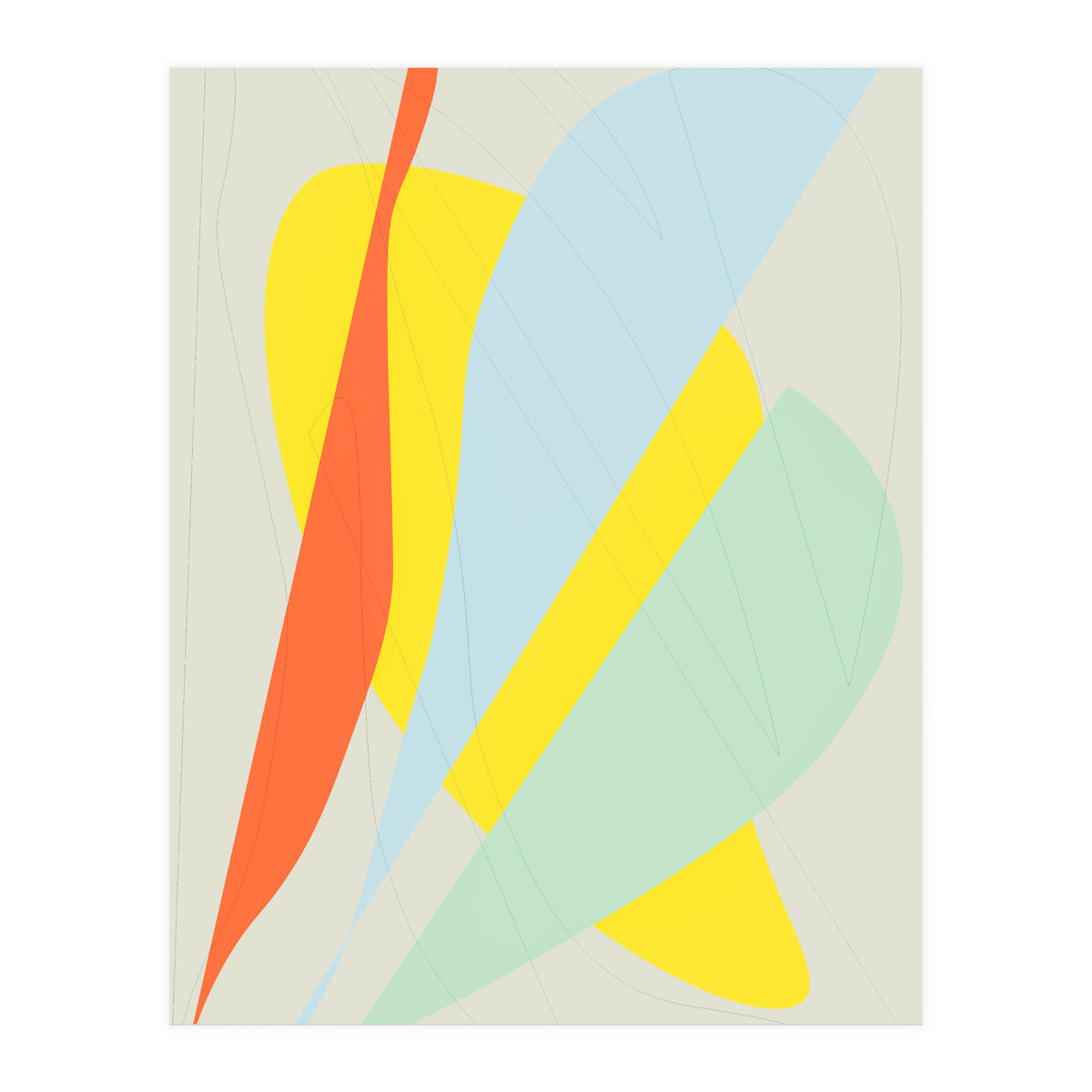 Abstract Composition no 6 (Print Only)