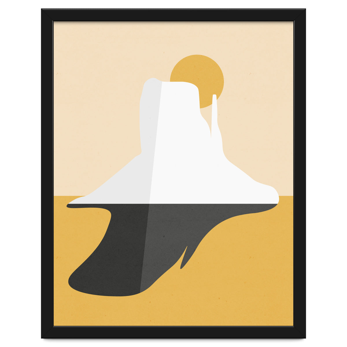 Abstract Mesa - Golden Desert