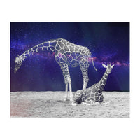 Giraffes on The Moon (Print Only)