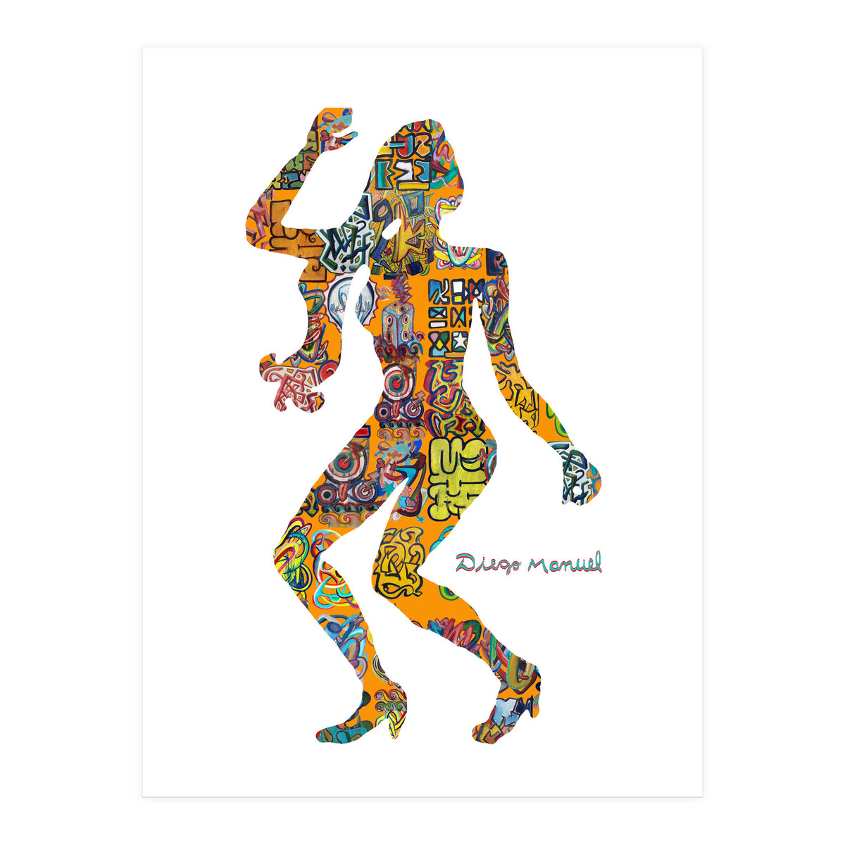 Dance Girl B 23  (Print Only)