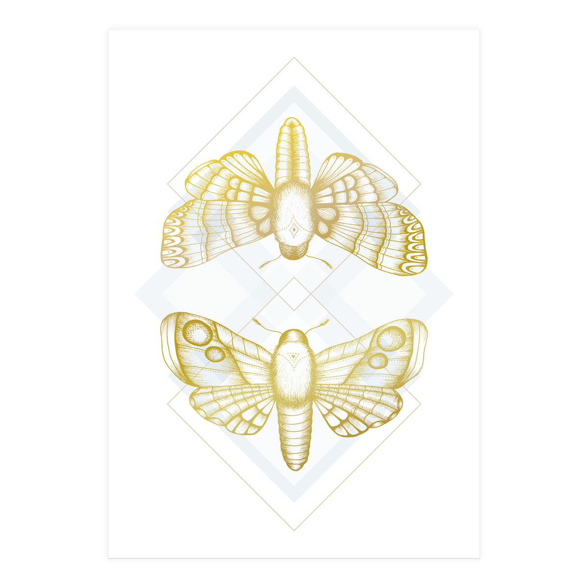 Polillas - Gold (Print Only)