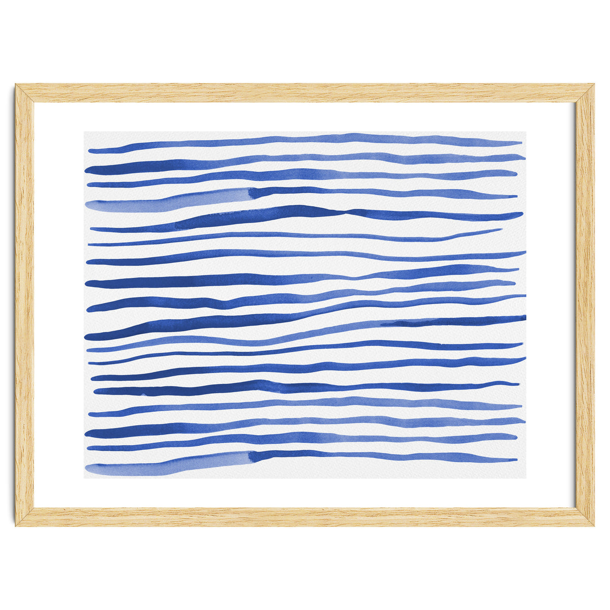 Irregular blue lines pattern