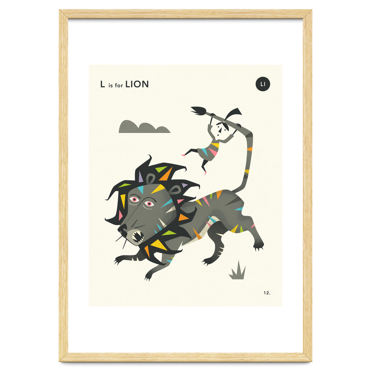 L is for LION