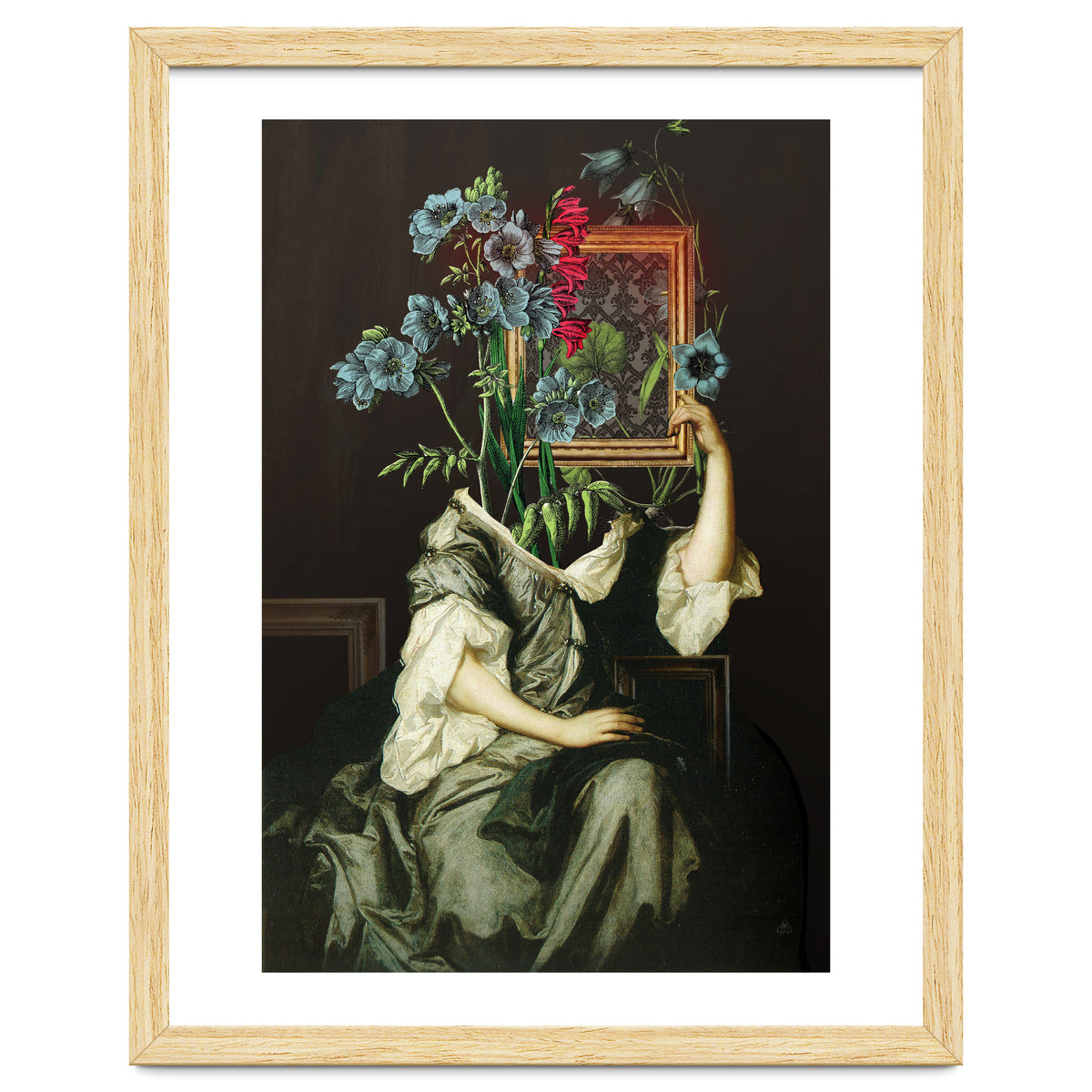 Florales Portrait Disatster