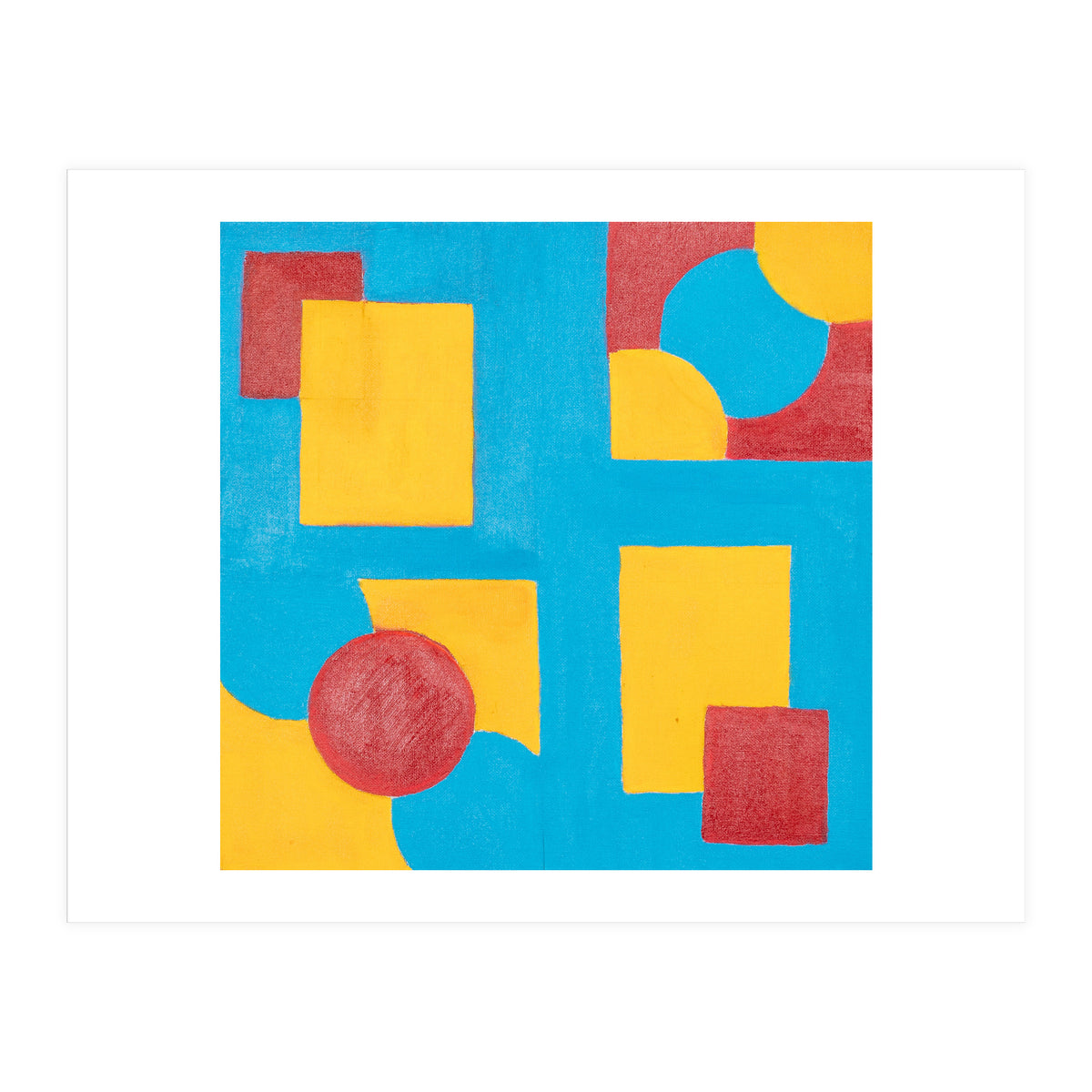 Circles And Squares (Print Only)