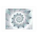 Swirl Flower Pattern  (Print Only) thumbnail