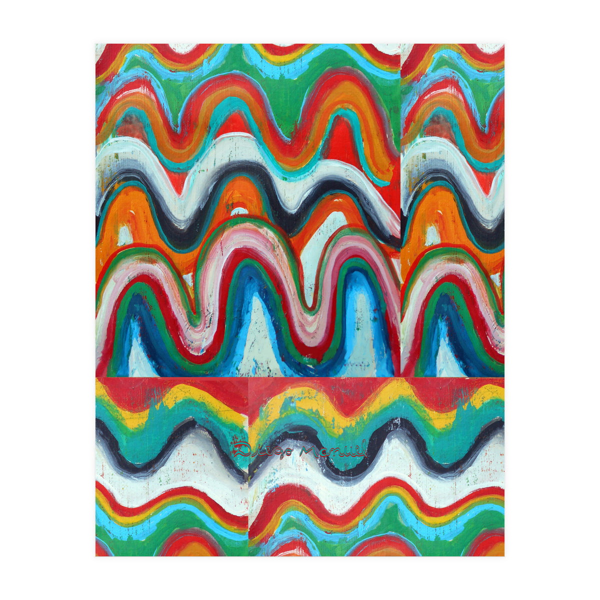 Pop Abstract A 5 (Print Only)