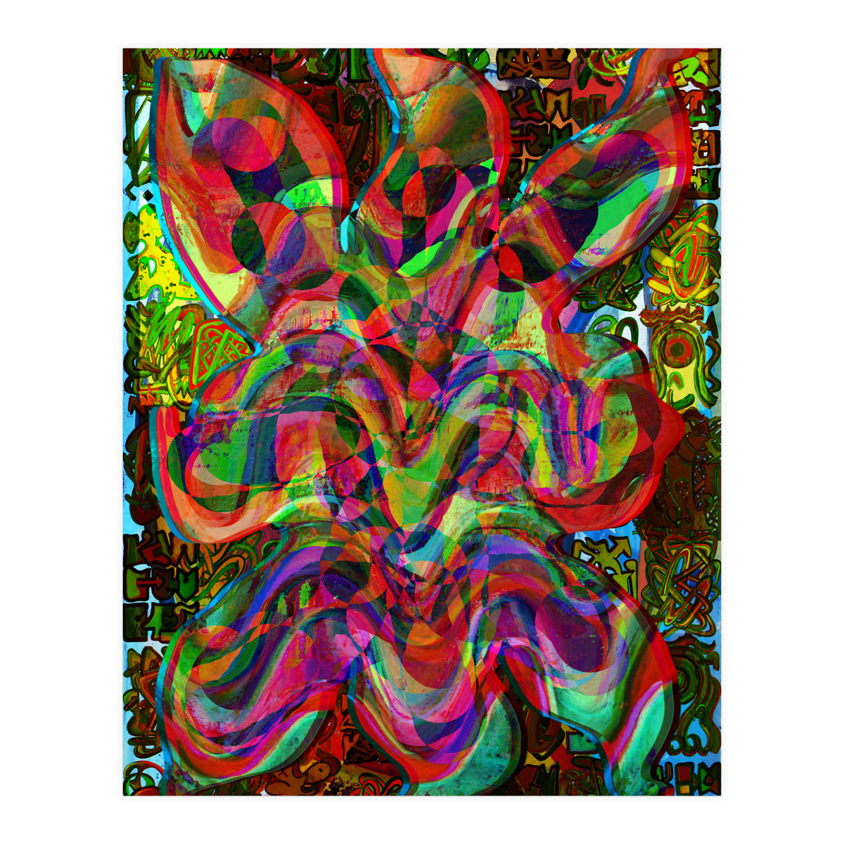 Pop Abstract 2023 Tapiz 104 (Print Only)