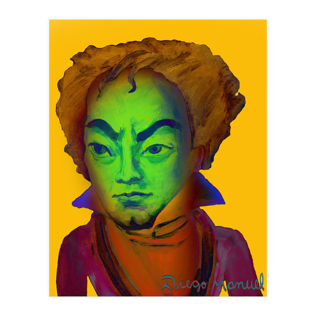 Beethoven Multicolor 6 (Print Only)