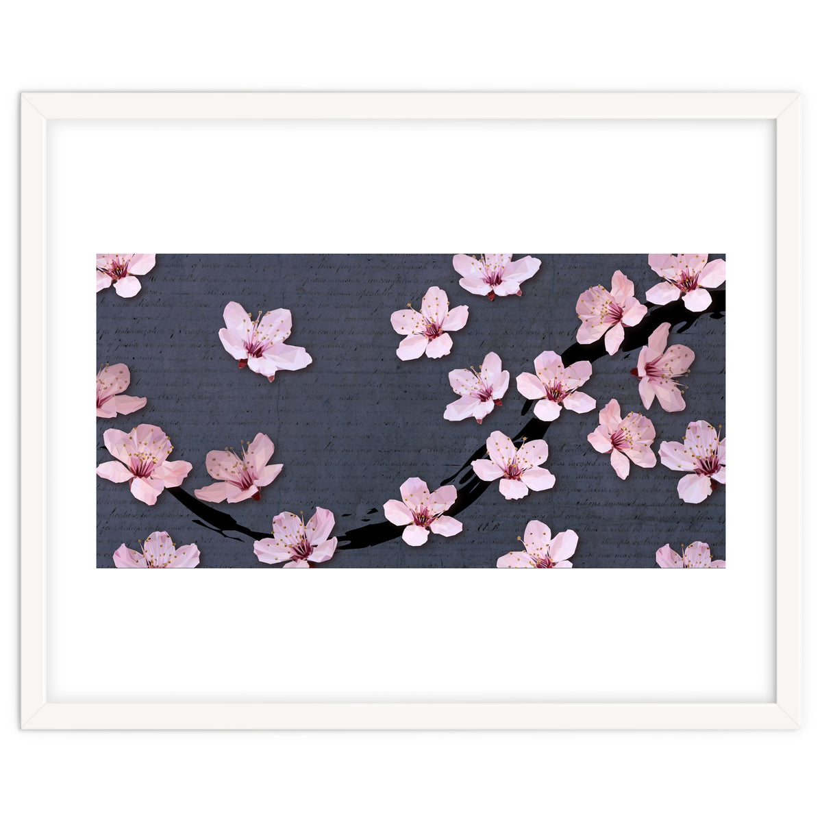 Triangulated Cherry Blossoms