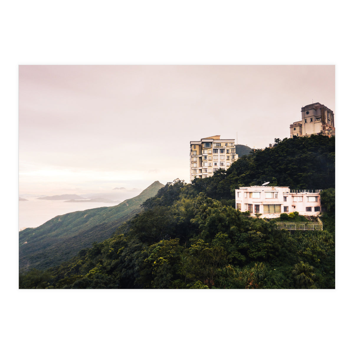 Hong Kong Sunset II (Print Only)