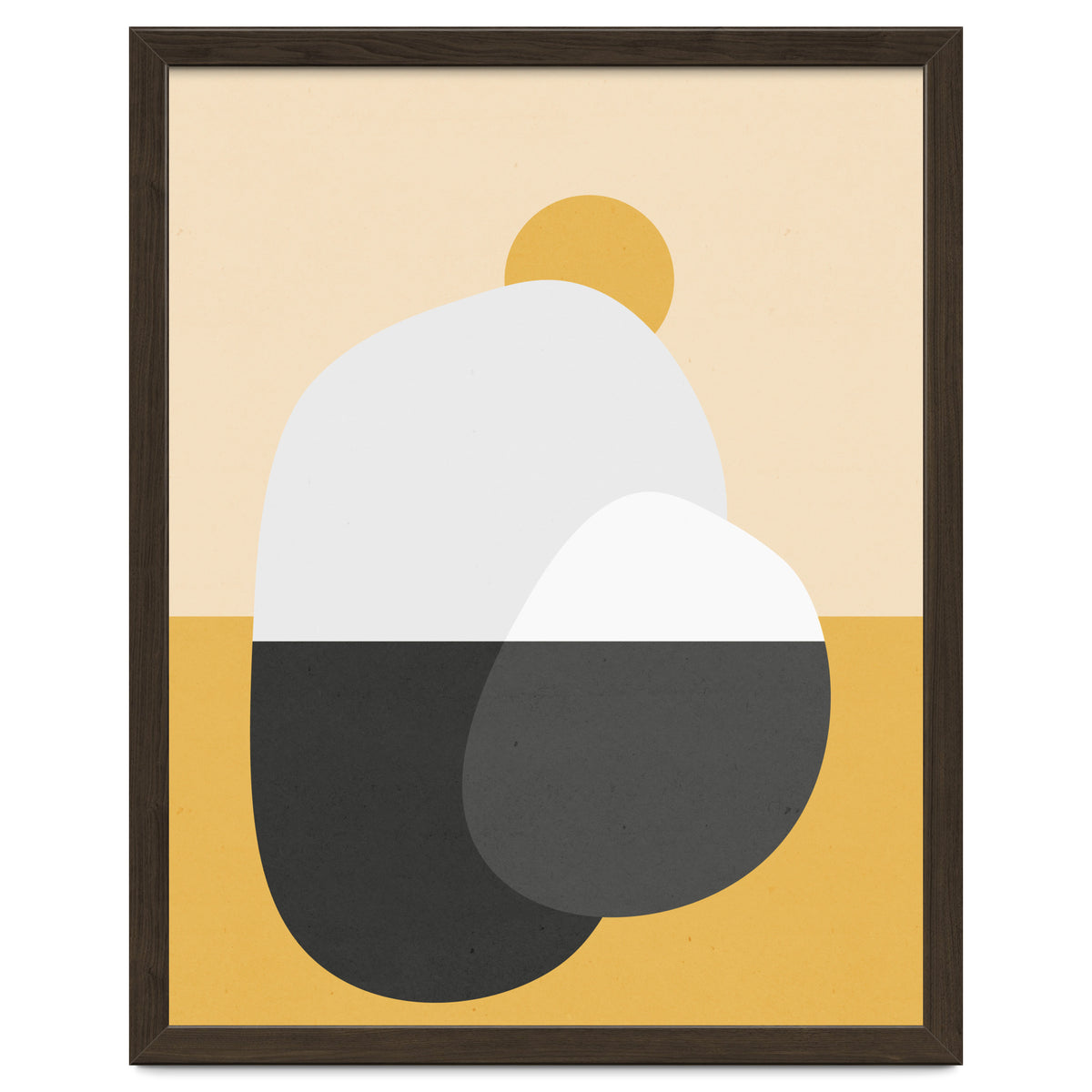 Abstract Boulders - Golden Desert